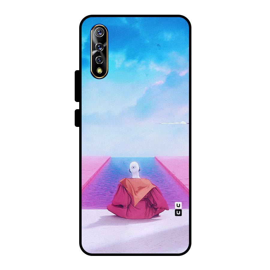 Eye Art Metal Back Case for Vivo S1