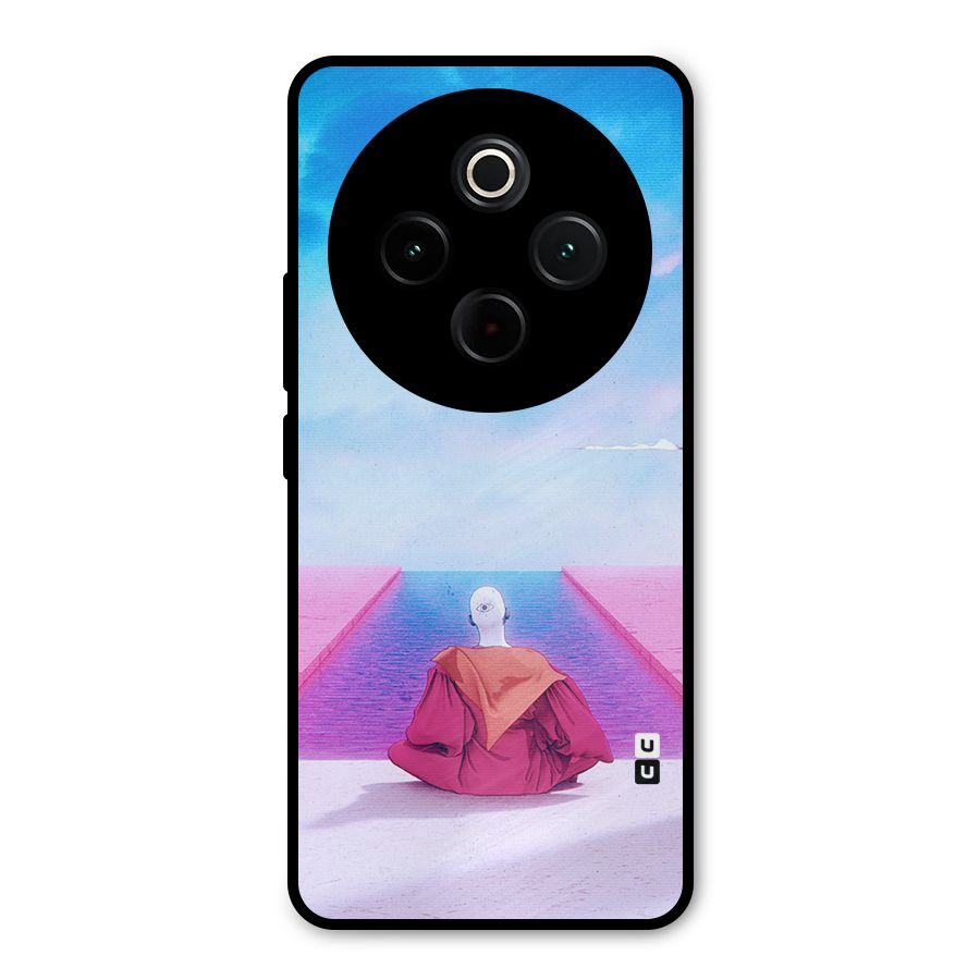 Eye Art Metal Back Case for Vivo T4