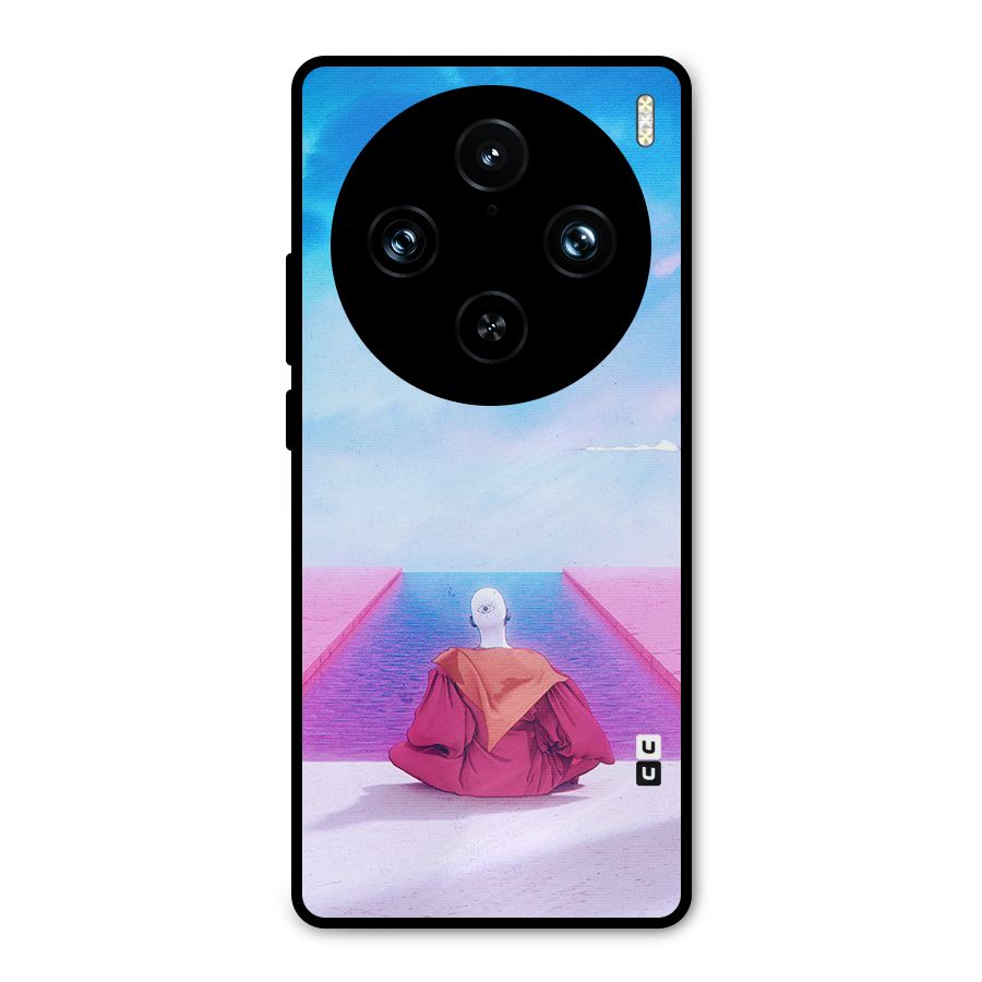 Eye Art Metal Back Case for Vivo X100 Pro