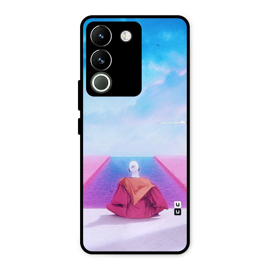 Eye Art Metal Back Case for Vivo Y200