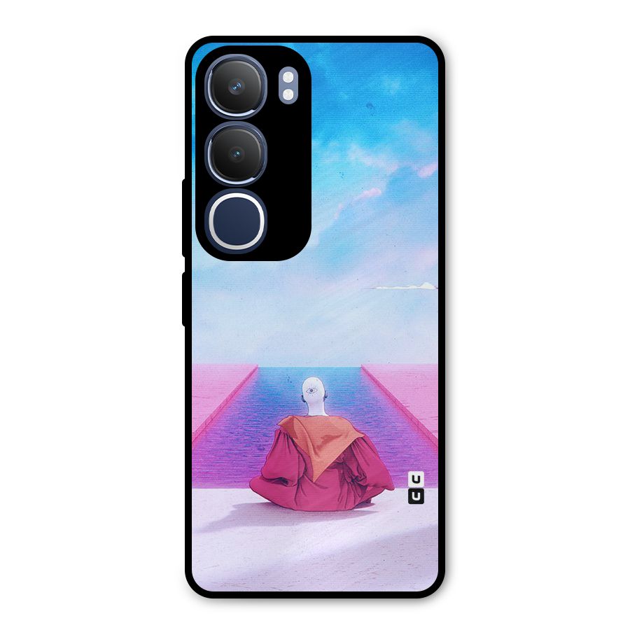 Eye Art Metal Back Case for Vivo Y29