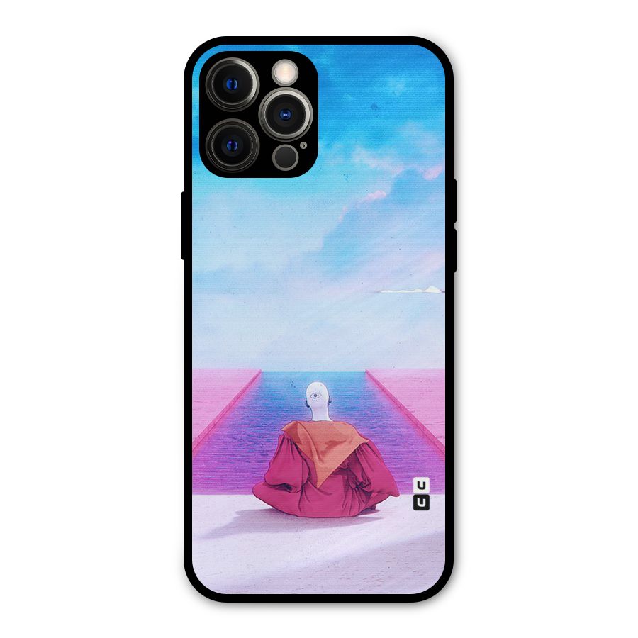 Eye Art Metal Back Case for iPhone 12 Pro Max