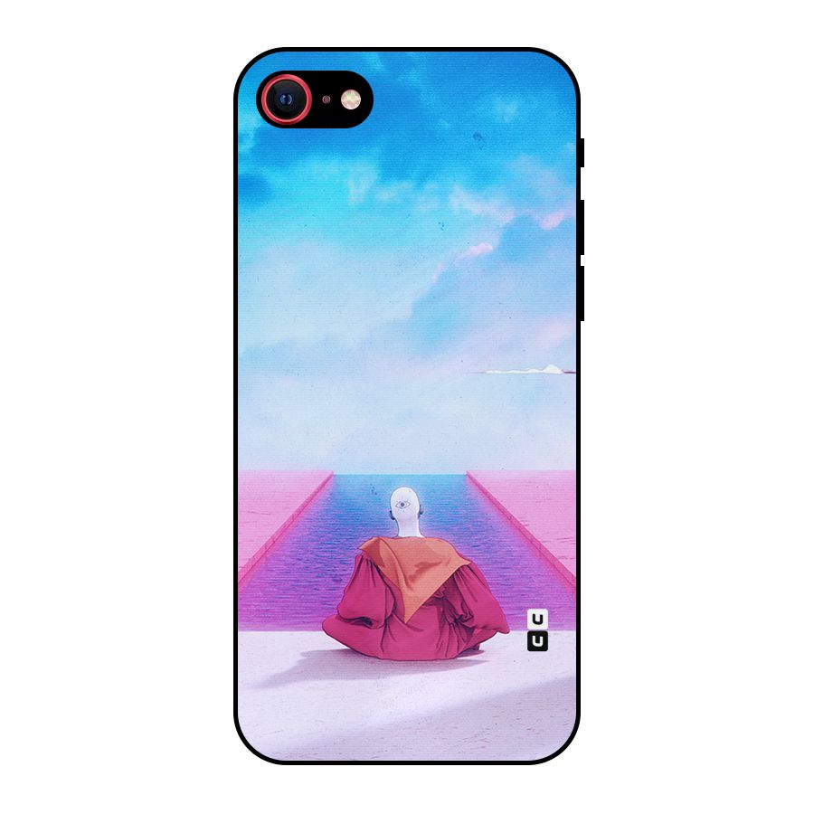 Eye Art Metal Back Case for iPhone SE 2020