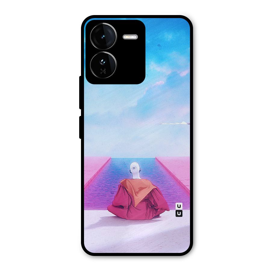 Eye Art Metal Back Case for iQOO Z9