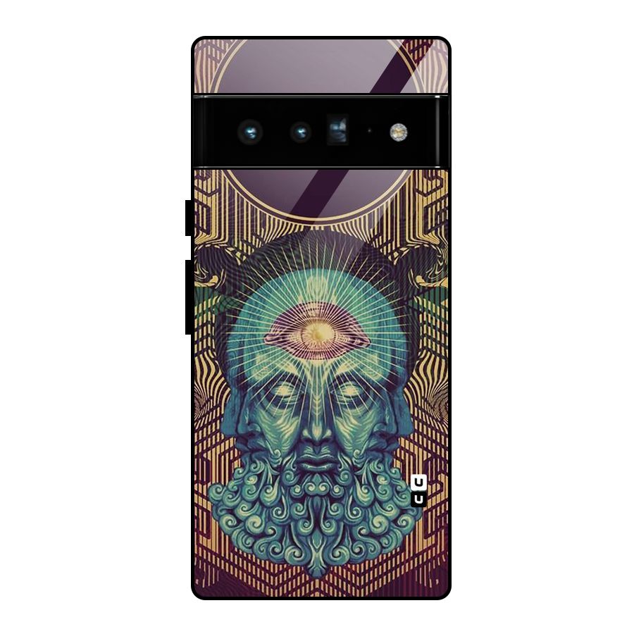 Eye Design Glass Back Case for Google Pixel 6 Pro