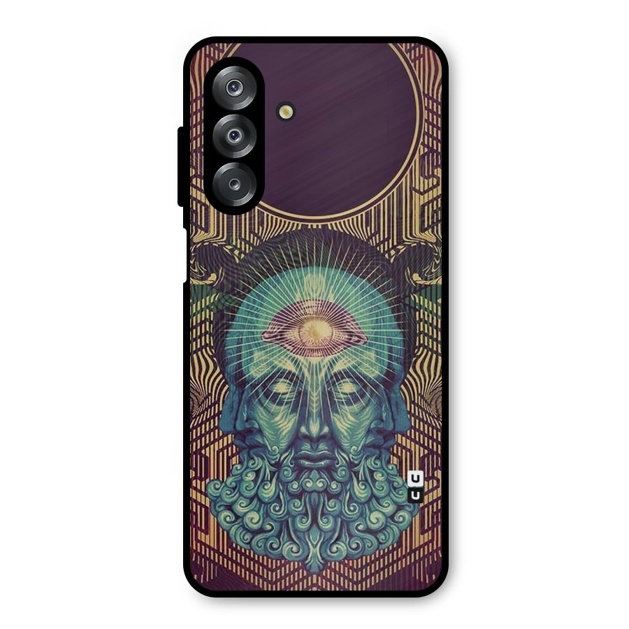 Eye Design Metal Back Case for Galaxy A26