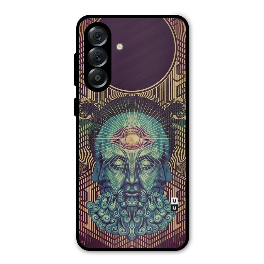 Eye Design Metal Back Case for Galaxy A36
