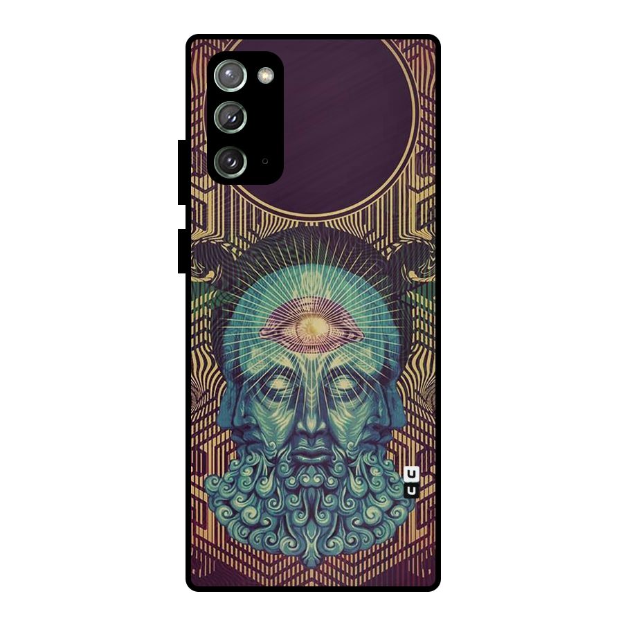 Eye Design Metal Back Case for Galaxy Note 20