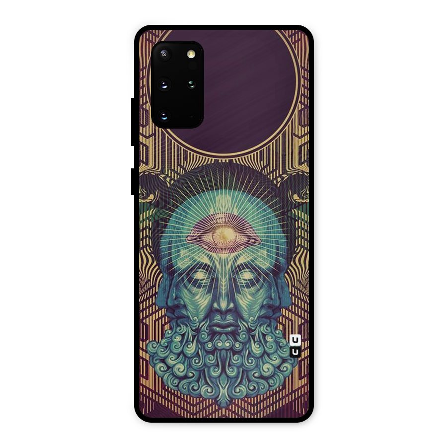 Eye Design Metal Back Case for Galaxy S20 Plus