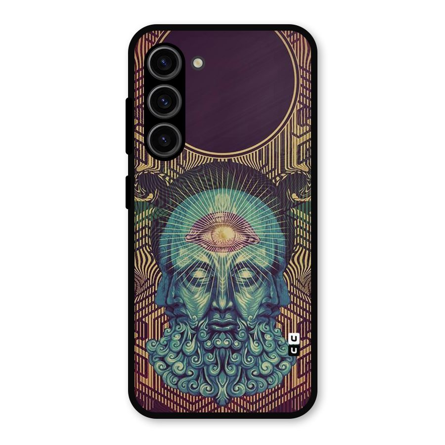 Eye Design Metal Back Case for Galaxy S23