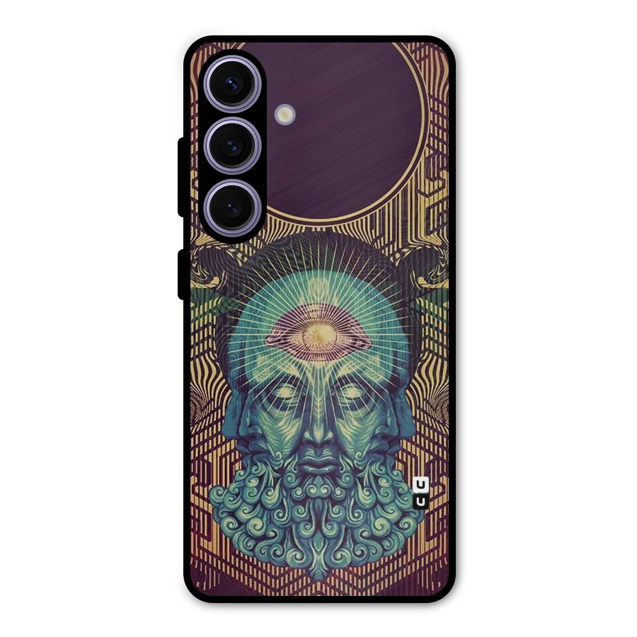 Eye Design Metal Back Case for Galaxy S24