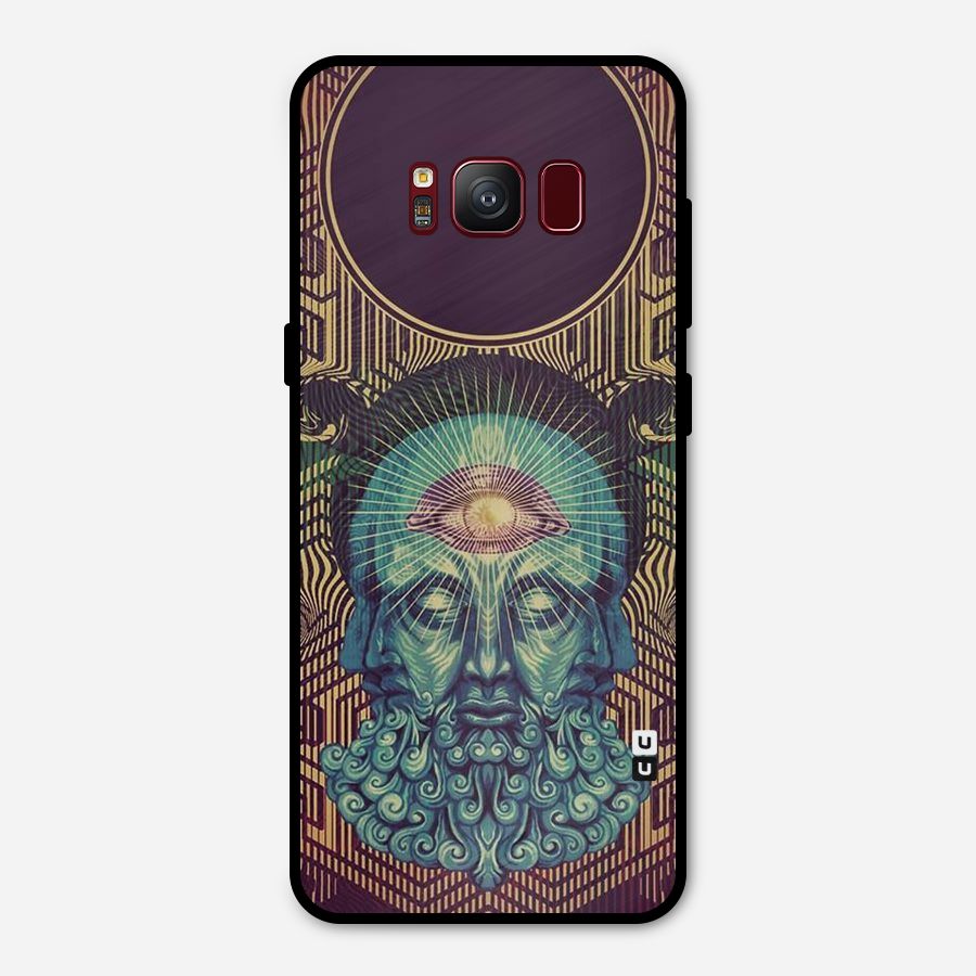 Eye Design Metal Back Case for Galaxy S8