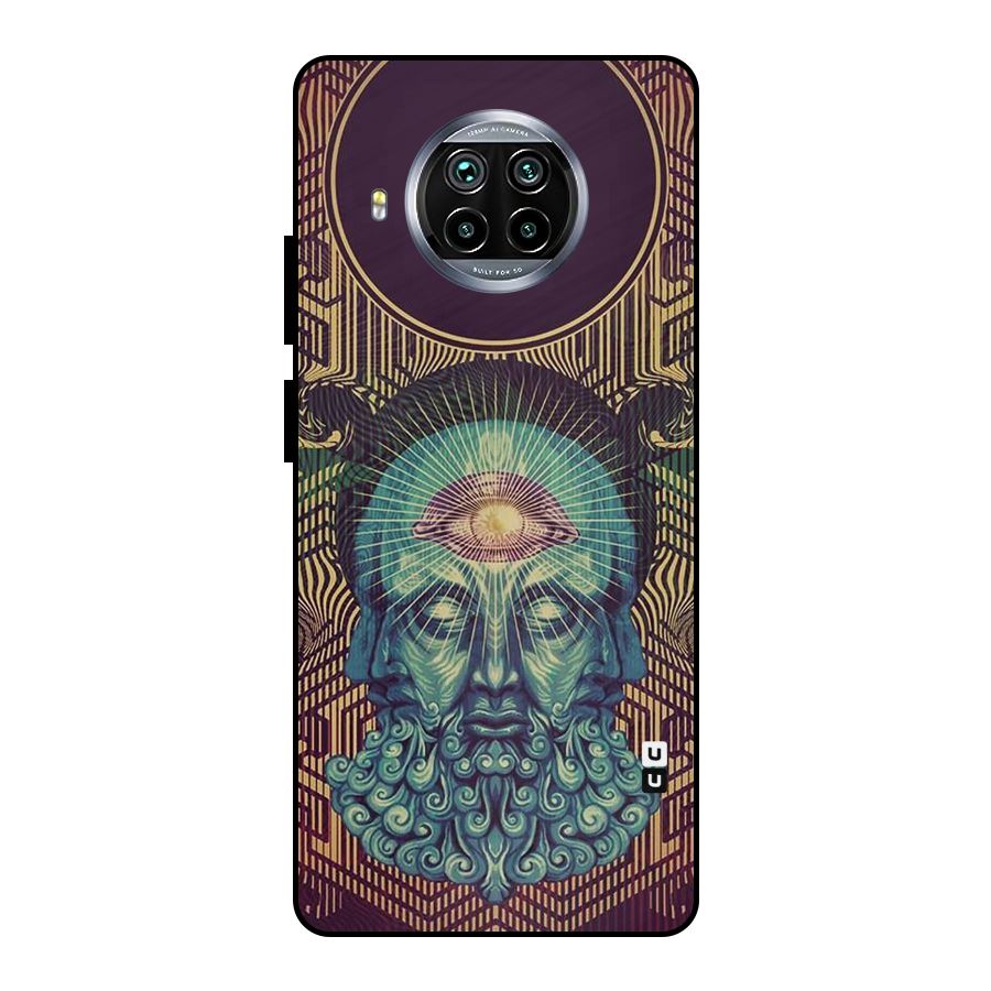 Eye Design Metal Back Case for Mi 10i