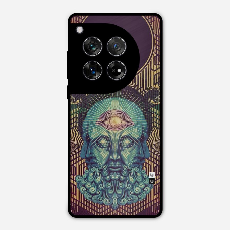 Eye Design Metal Back Case for OnePlus 12