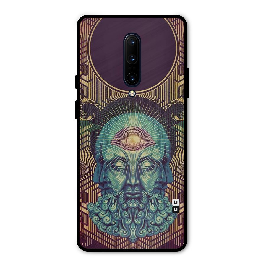 Eye Design Metal Back Case for OnePlus 7 Pro