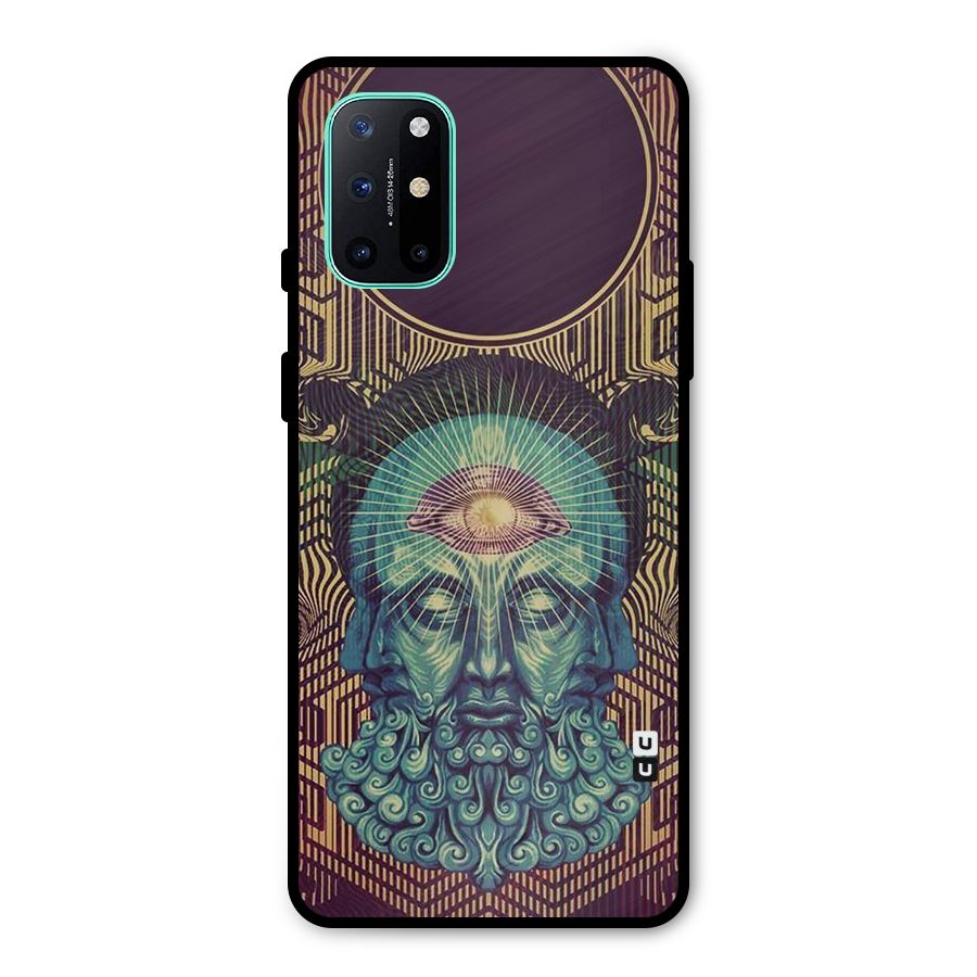 Eye Design Metal Back Case for OnePlus 8T
