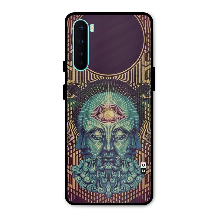 Eye Design Metal Back Case for OnePlus Nord