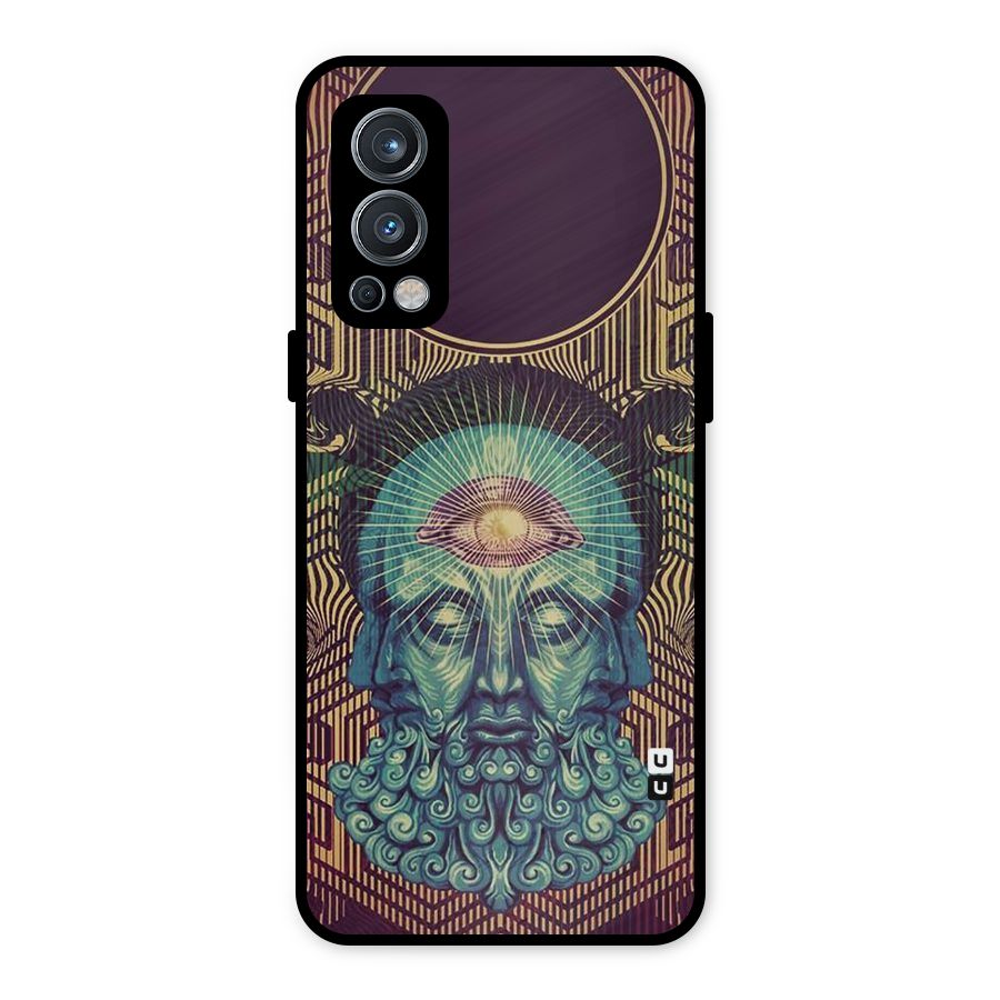 Eye Design Metal Back Case for OnePlus Nord 2 5G