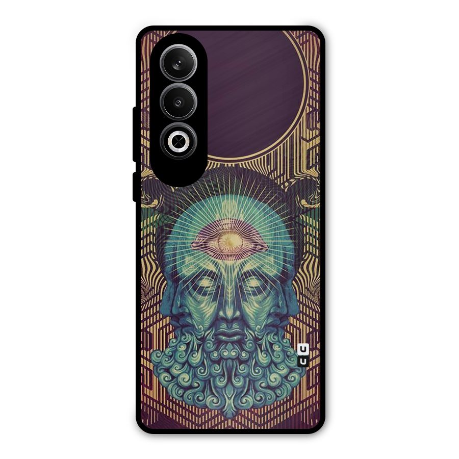 Eye Design Metal Back Case for OnePlus Nord CE4