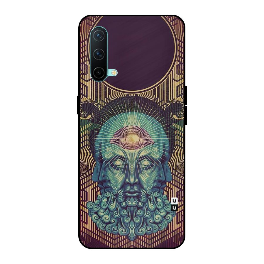 Eye Design Metal Back Case for OnePlus Nord CE 5G
