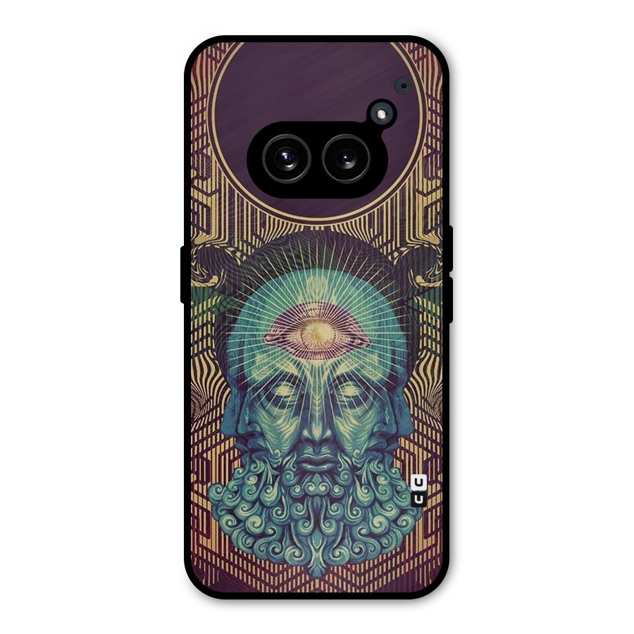 Eye Design Metal Back Case for Nothing Phone 2a