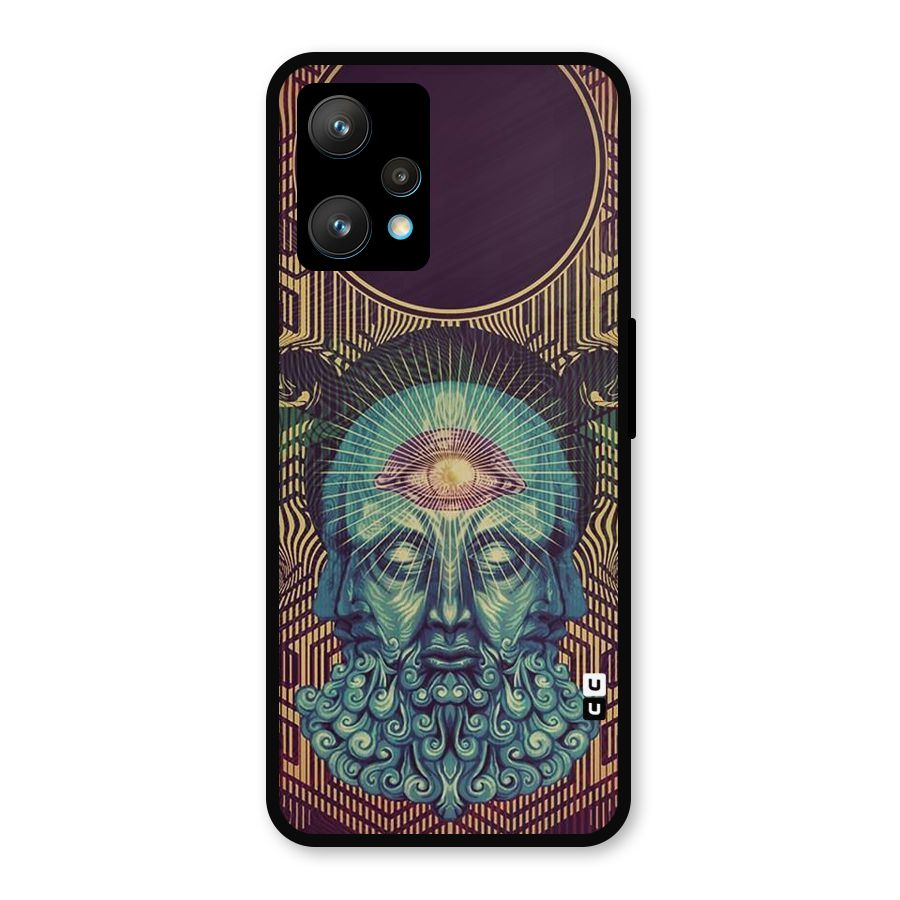Eye Design Metal Back Case for Realme 9 Pro Plus 5G
