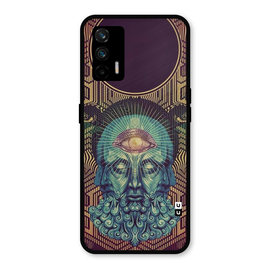 Eye Design Metal Back Case for Realme GT 5G