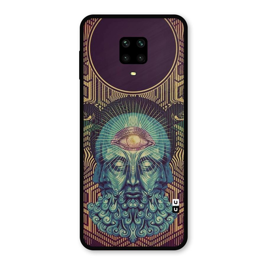 Eye Design Metal Back Case for Redmi Note 10 Lite