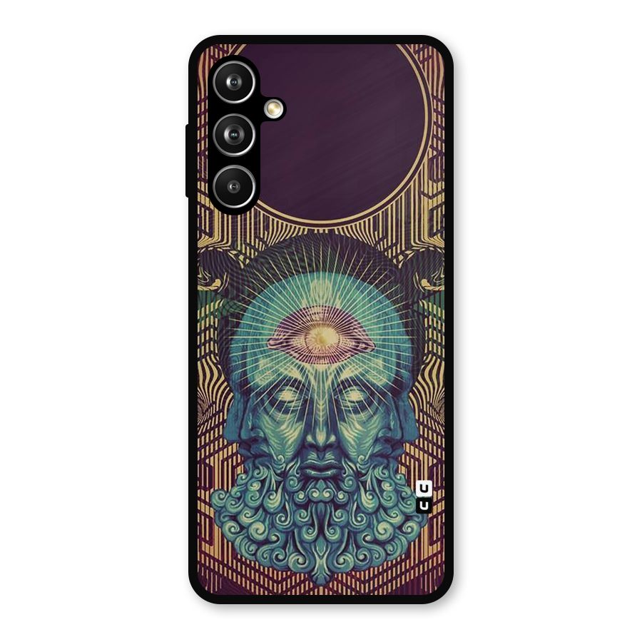 Eye Design Metal Back Case for Samsung Galaxy M54