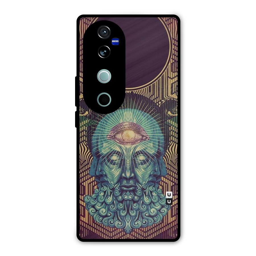 Eye Design Metal Back Case for Vivo V40