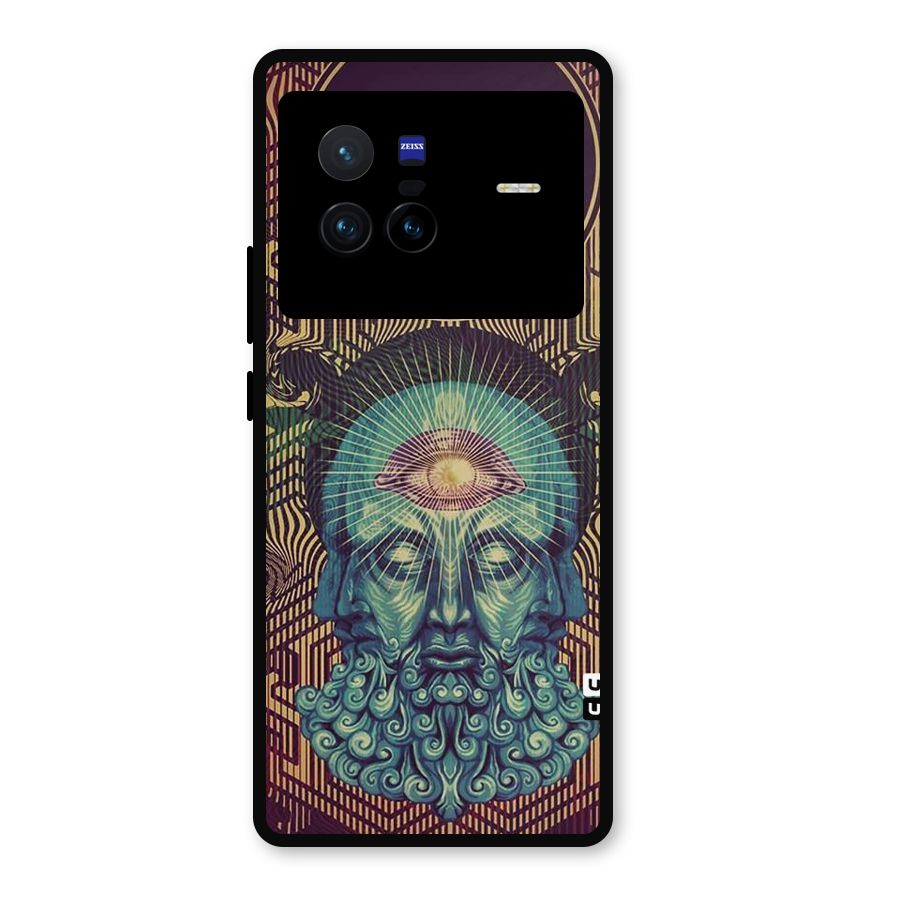 Eye Design Metal Back Case for Vivo X80