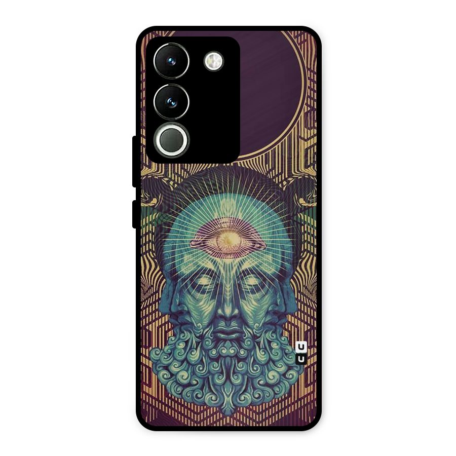 Eye Design Metal Back Case for Vivo Y200