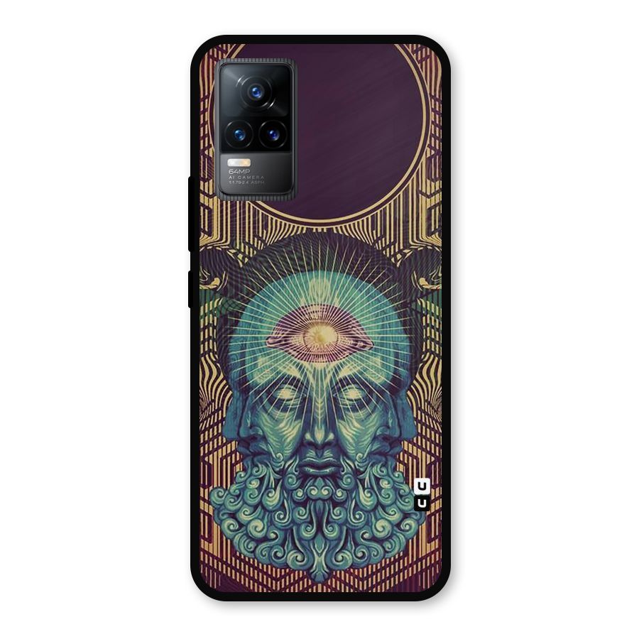 Eye Design Metal Back Case for Vivo Y73