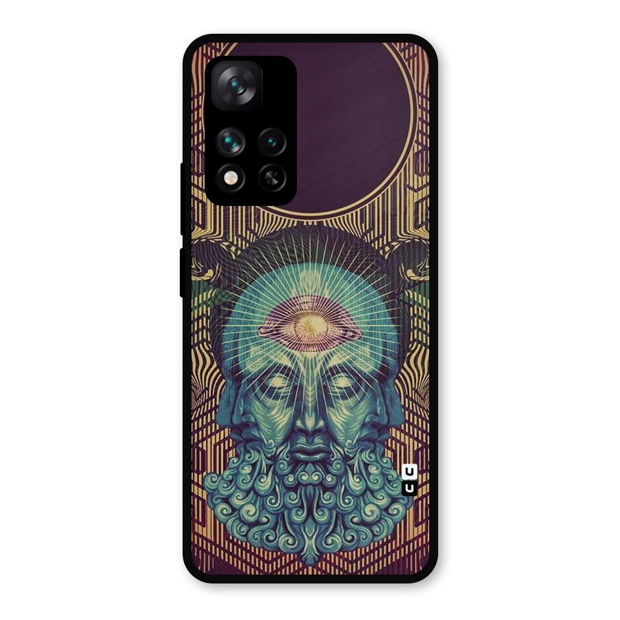 Eye Design Metal Back Case for Xiaomi 11i Hypercharge 5G