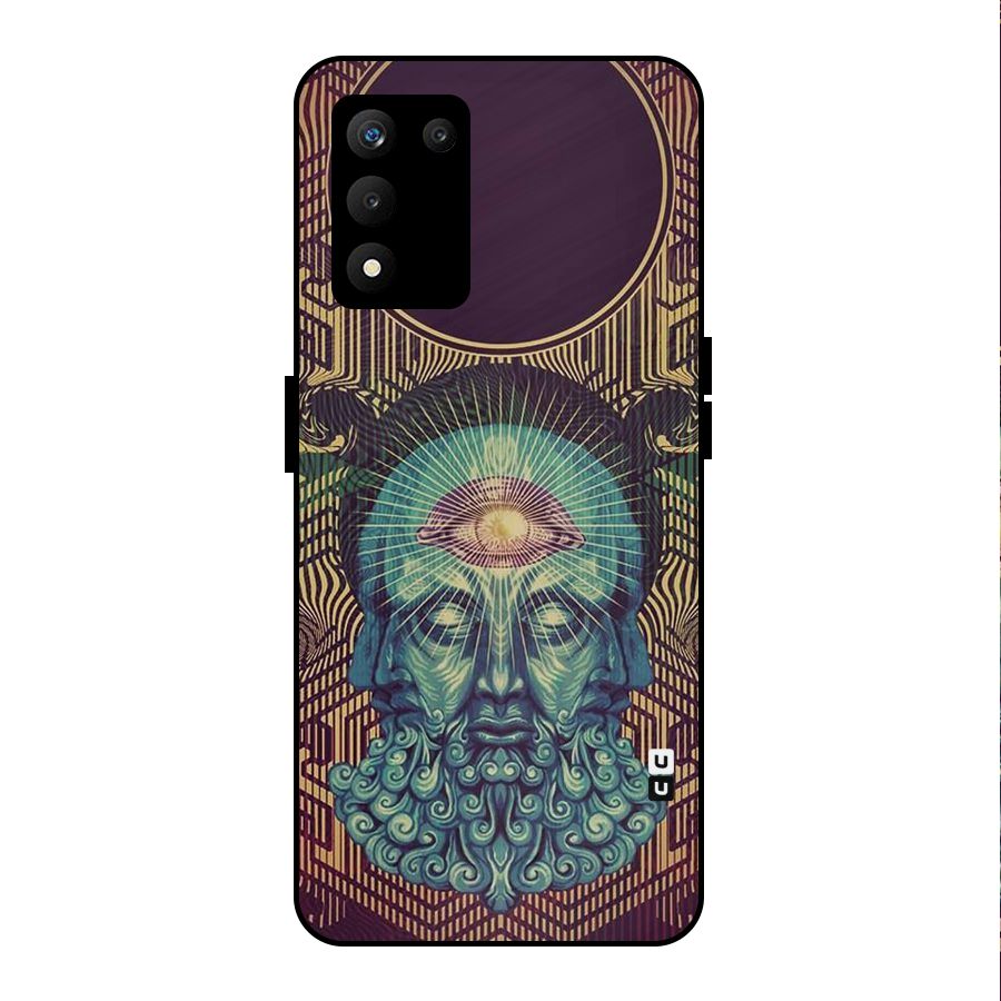 Eye Design Metal Back Case for realme 9 5G SE