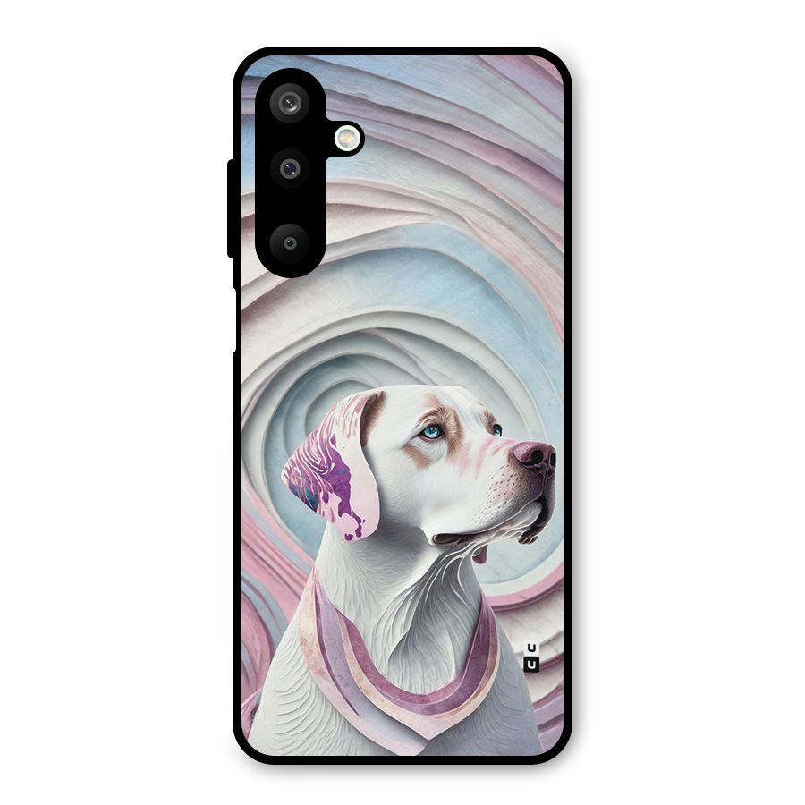 Eye Dog illustration Metal Back Case for Galaxy M16