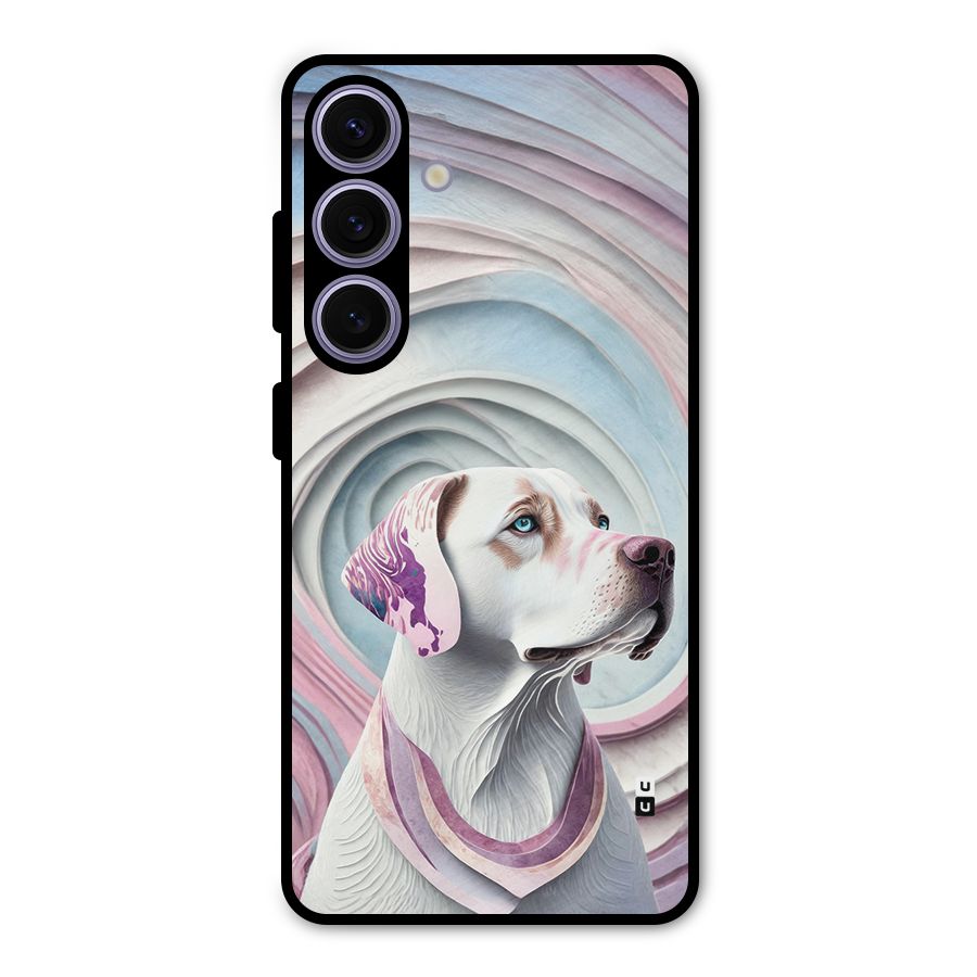 Eye Dog illustration Metal Back Case for Galaxy S24
