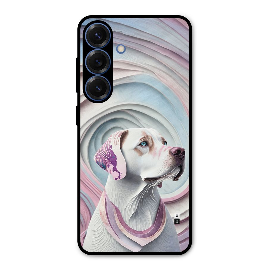 Eye Dog illustration Metal Back Case for Galaxy S25