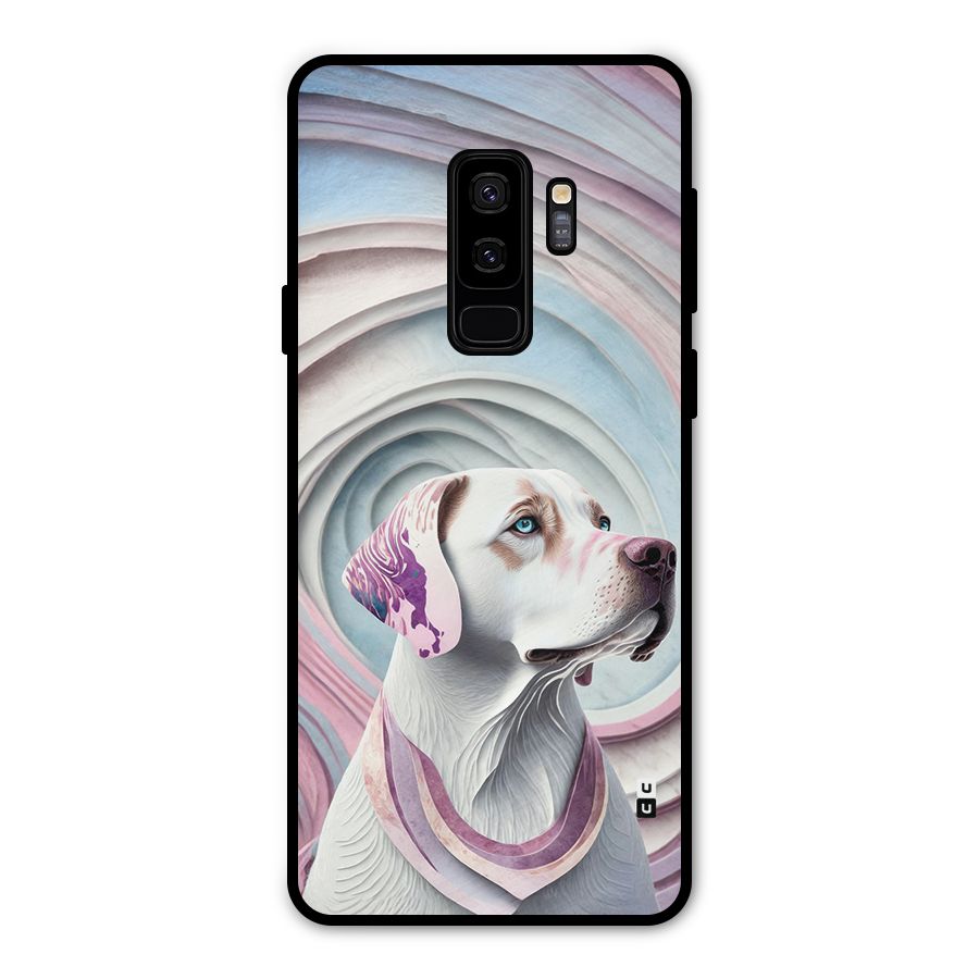 Eye Dog illustration Metal Back Case for Galaxy S9 Plus