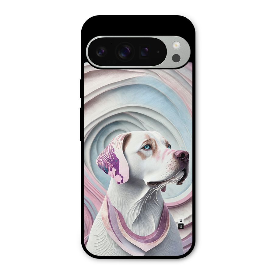 Eye Dog illustration Metal Back Case for Google Pixel 9 Pro XL