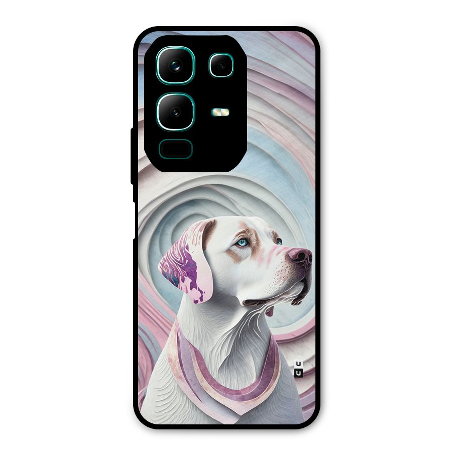 Eye Dog illustration Metal Back Case for Infinix Note 50x