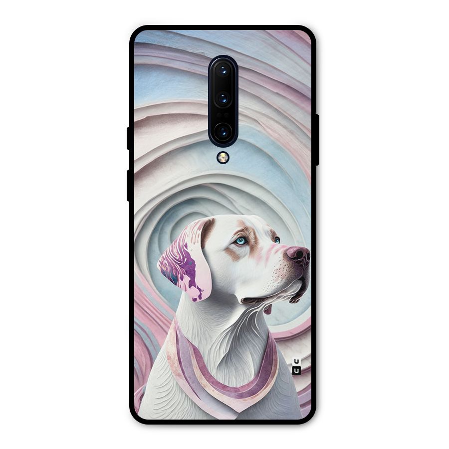 Eye Dog illustration Metal Back Case for OnePlus 7 Pro