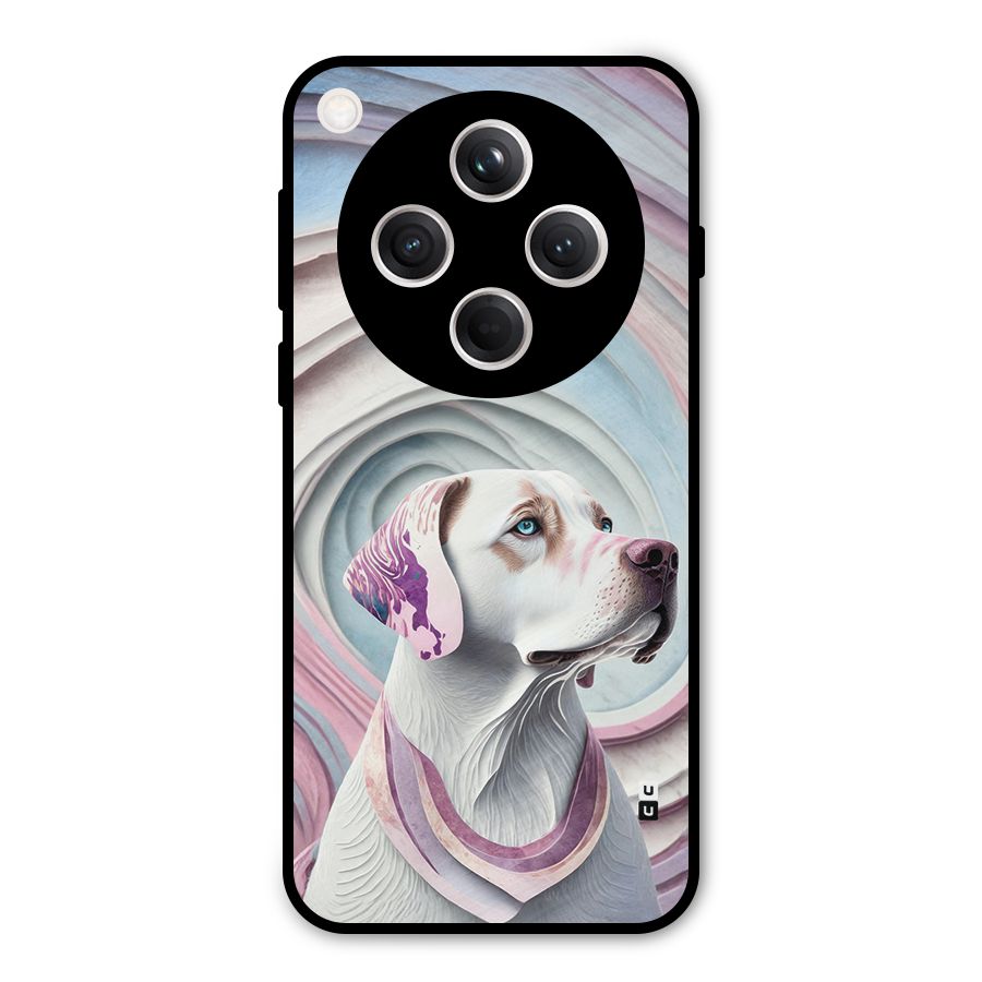 Eye Dog illustration Metal Back Case for Oppo Find X8