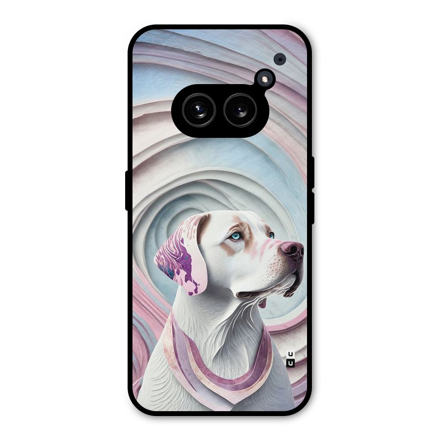 Eye Dog illustration Metal Back Case for Nothing Phone 2a