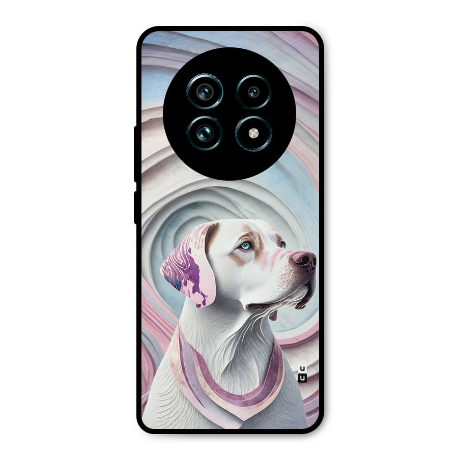 Eye Dog illustration Metal Back Case for Realme 13 Pro Plus