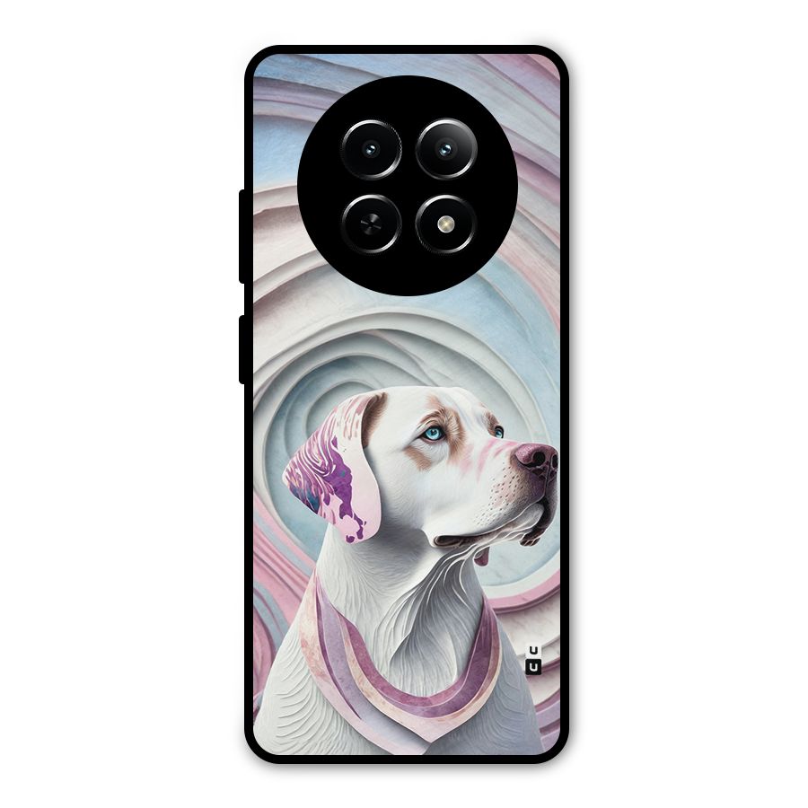 Eye Dog illustration Metal Back Case for Realme Narzo N65