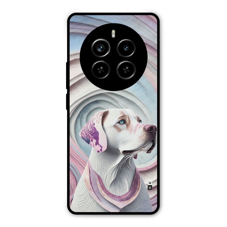 Eye Dog illustration Metal Back Case for Realme P1 Pro