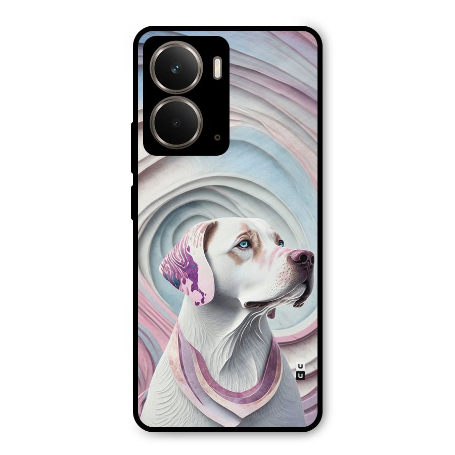 Eye Dog illustration Metal Back Case for Realme P3
