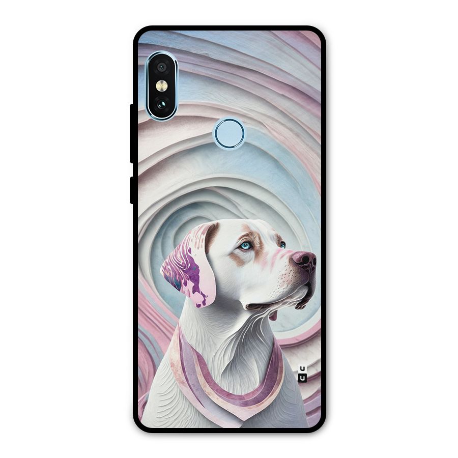 Eye Dog illustration Metal Back Case for Redmi Note 5 Pro