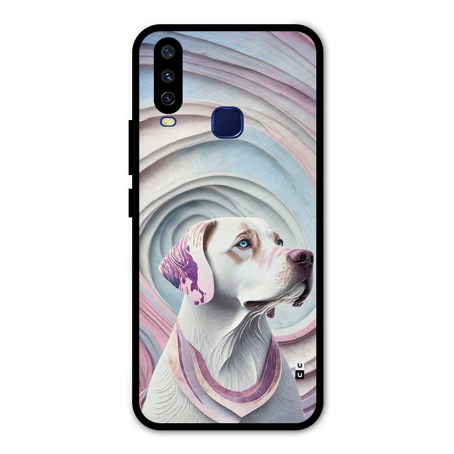 Eye Dog illustration Metal Back Case for Vivo Y15